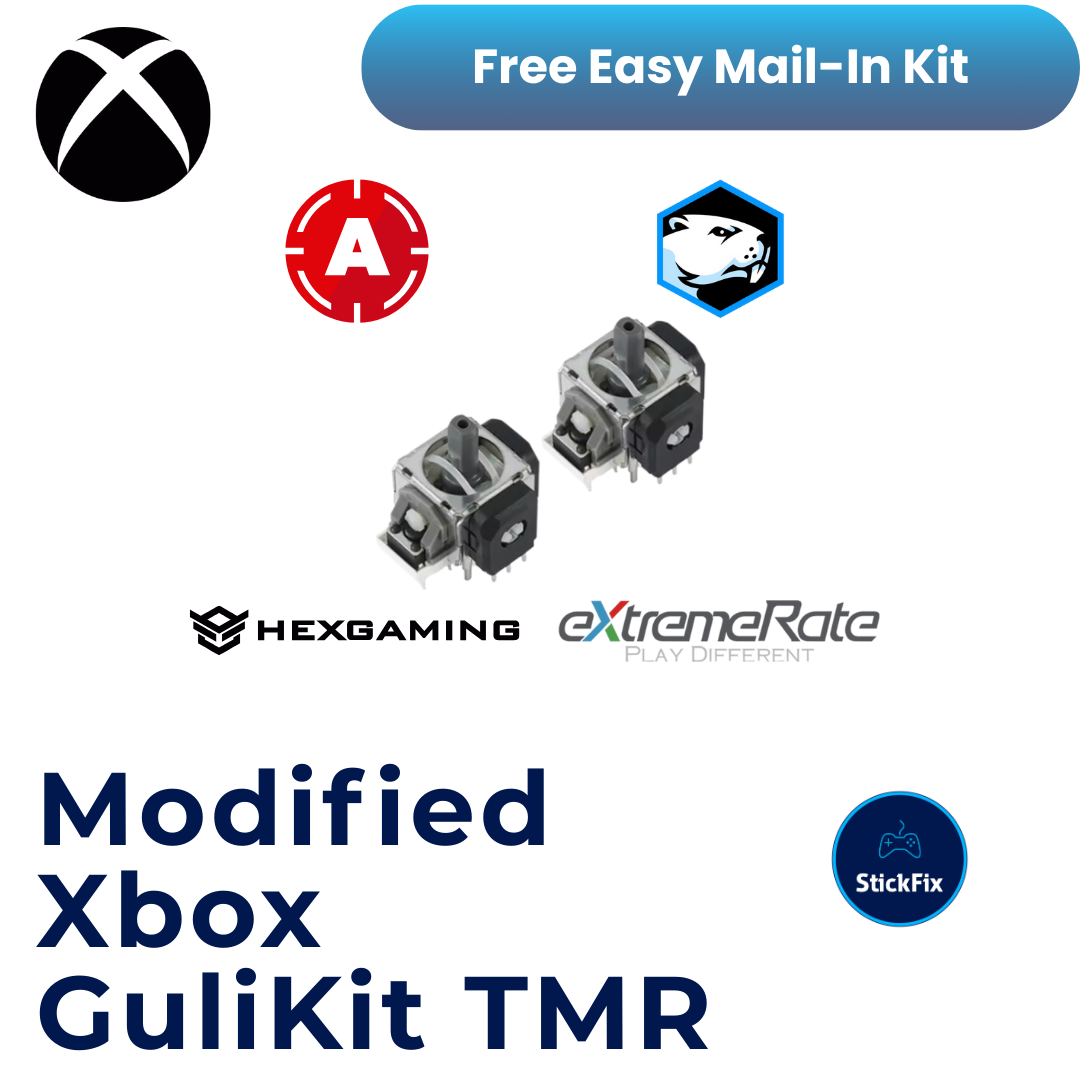 Modified Xbox Series X|S Controller: GuliKit TMR Joystick Installation Service