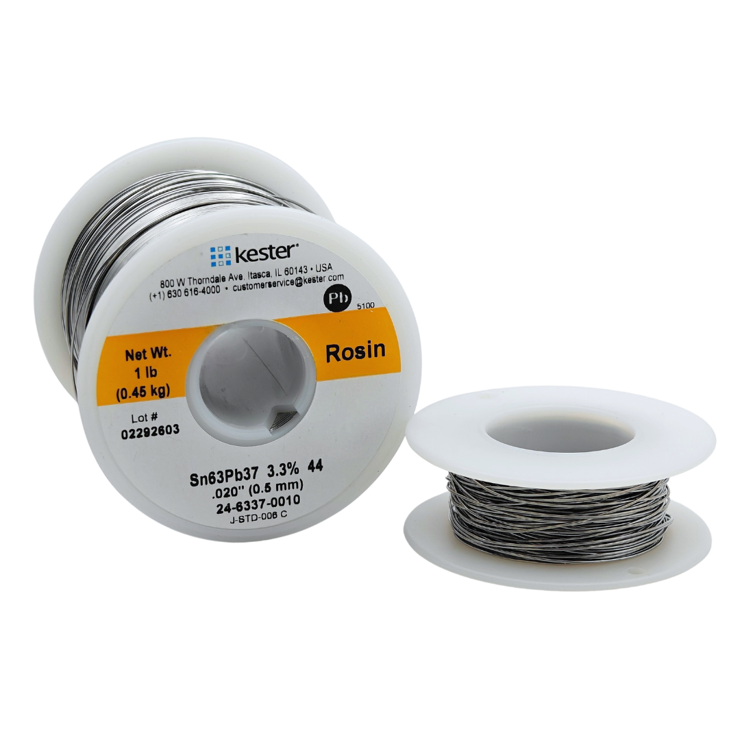 Kester 63/37 Leaded Solder (.020") - 28g (53 ft)