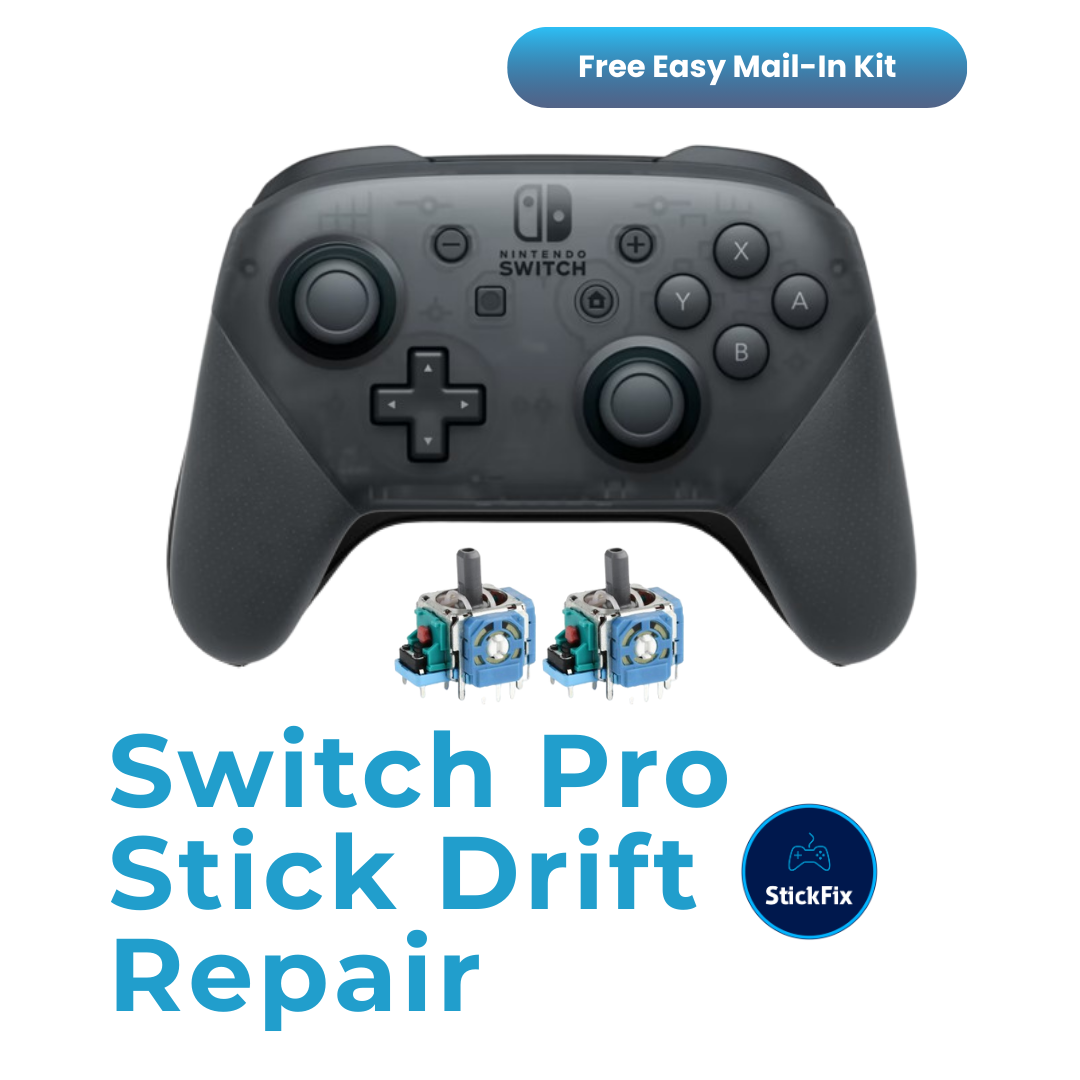 Nintendo Switch PRO Controller: Stick Drift Repair