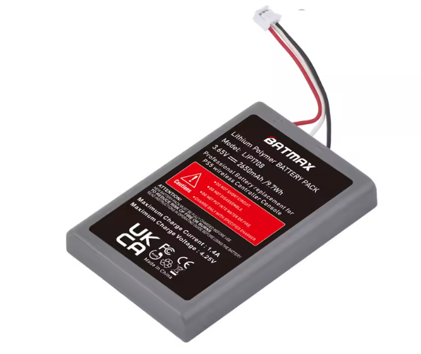 Replacement Upgraded PlayStation 5 (PS5) Controller Battery - Batmax 2650mAh LIP1708