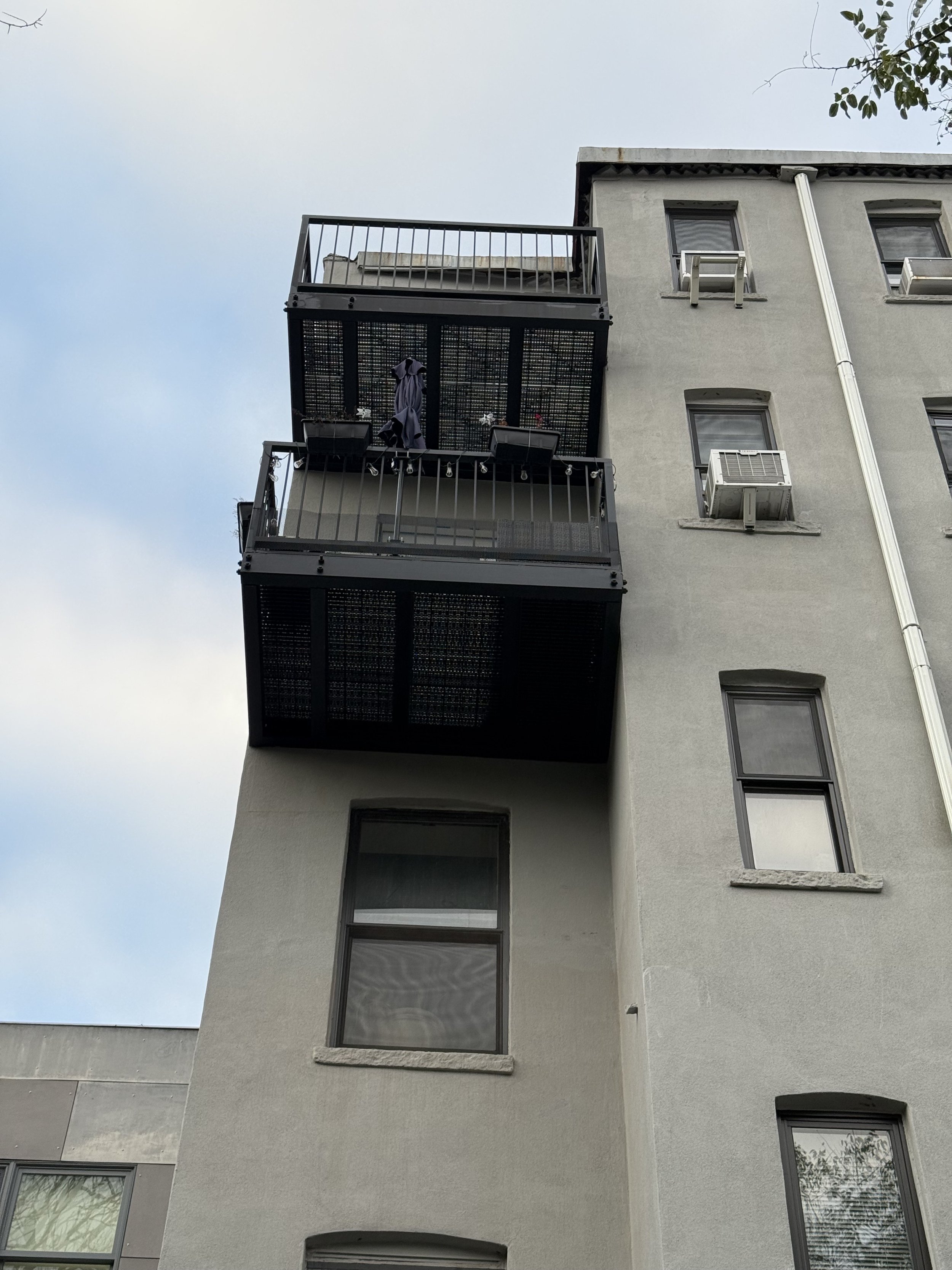 After balcony addition