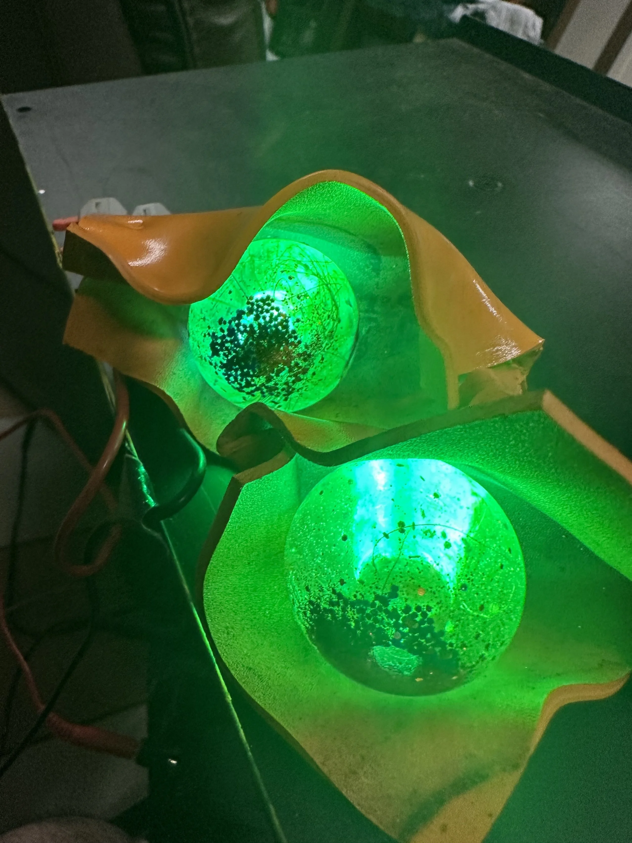 Angler fish lamp - Light up eyes