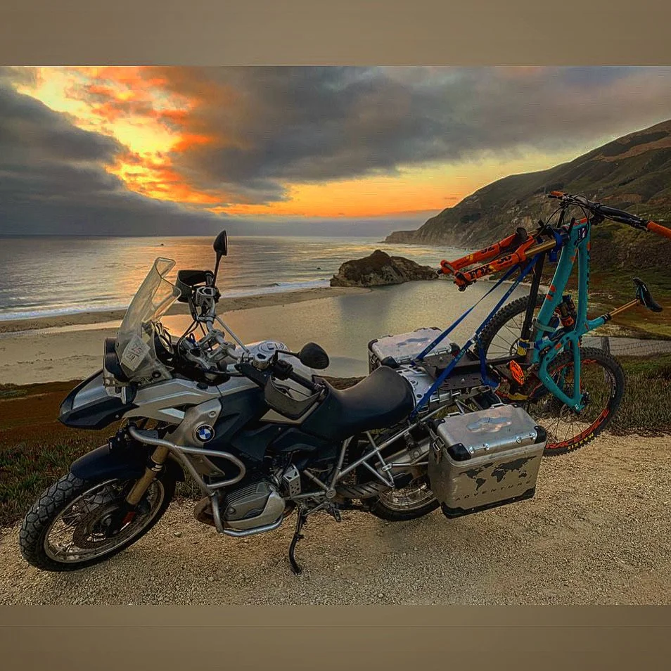 Motorcycle Mountain Bike Lake Sunset.jpg