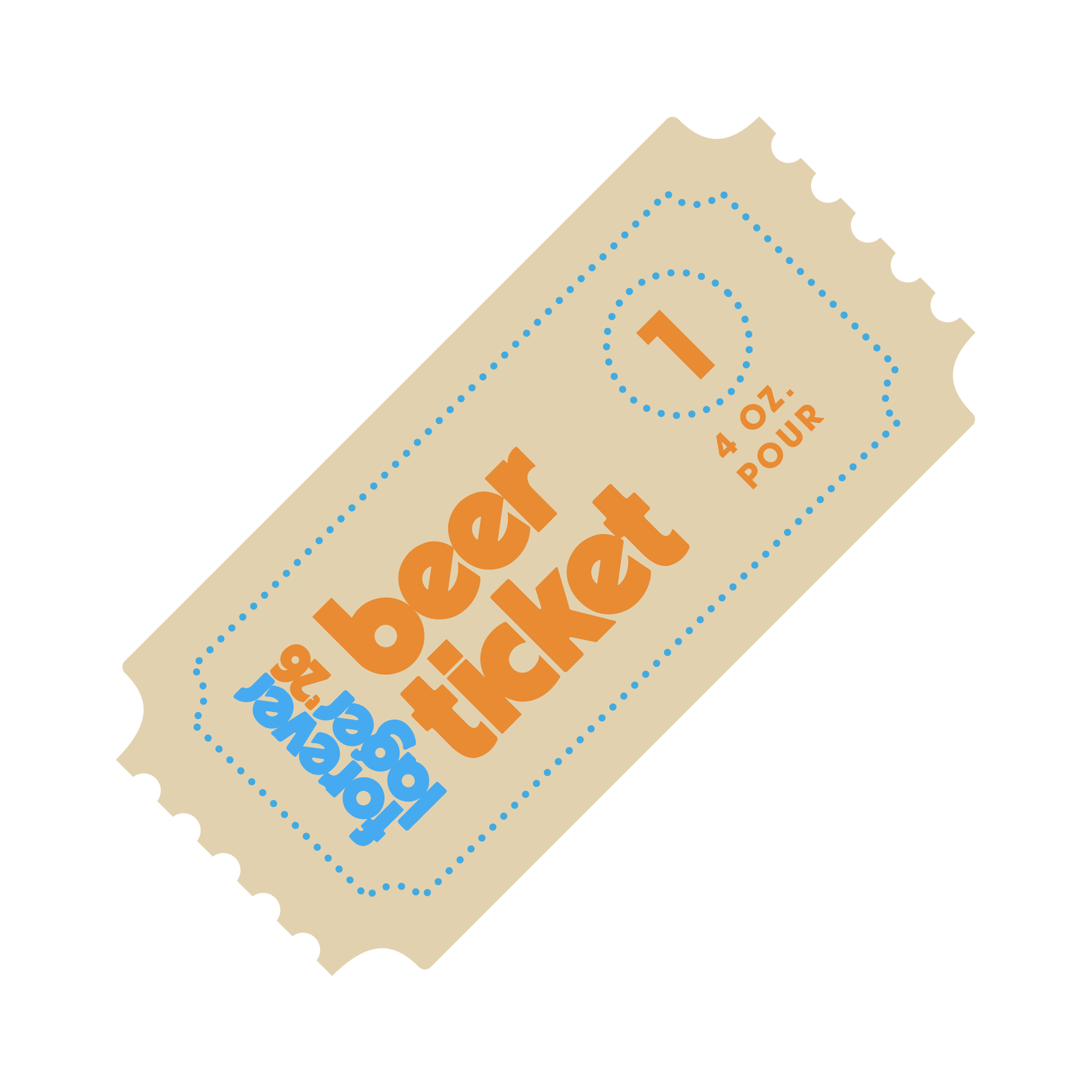 Ten (10) 4 oz. Pour Tickets