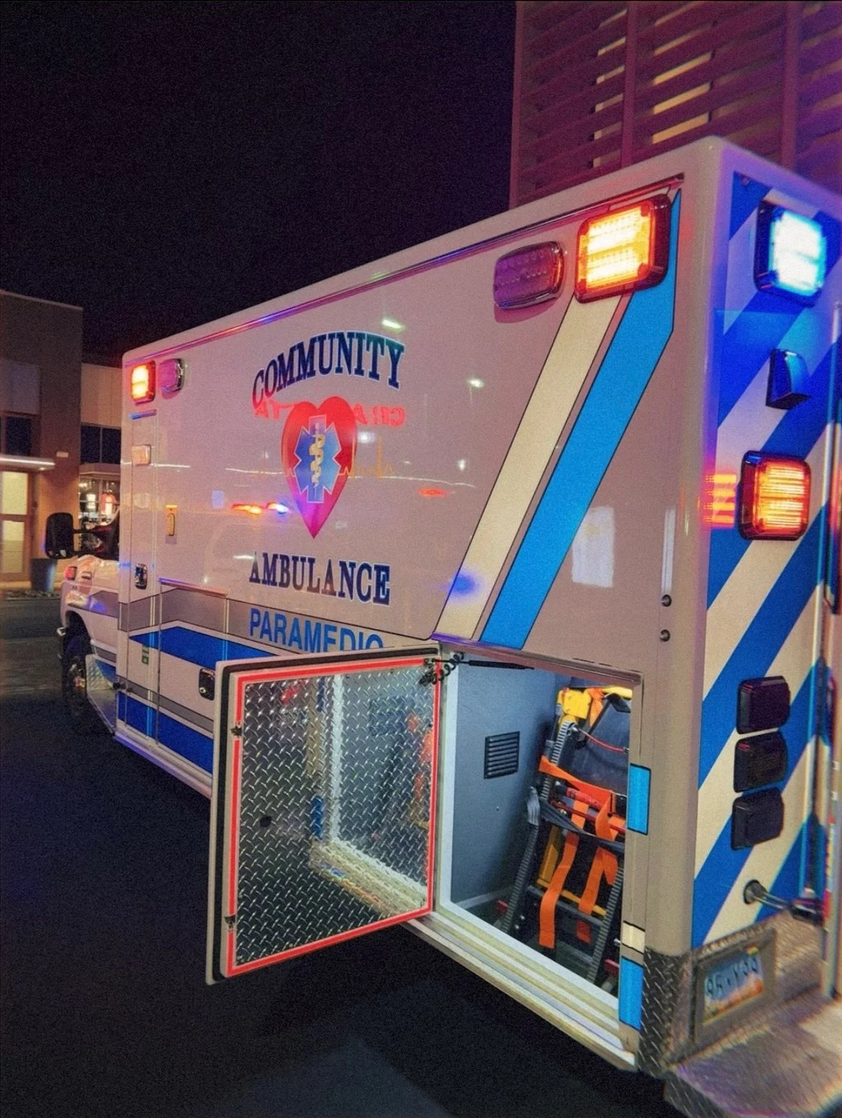 Huge thanks to @lvmpd and @hendersonpolicedepartment for including us in National Night Out last night! We’re proud to partner with the agencies and neighbors who make Southern Nevada a safer, stronger community. 💙🚑
.
.
#ems #community #first