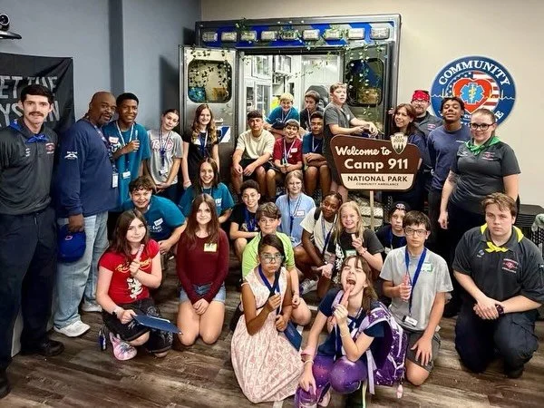 Camp 911 stopped by Community Ambulance this week to learn Hands-Only CPR, Stop the Bleed techniques, and get a behind-the-scenes look at EMS.

Future first responders in the making? We think so.
.
.
#ems #paramedic #community #summer  @hendersonpoli