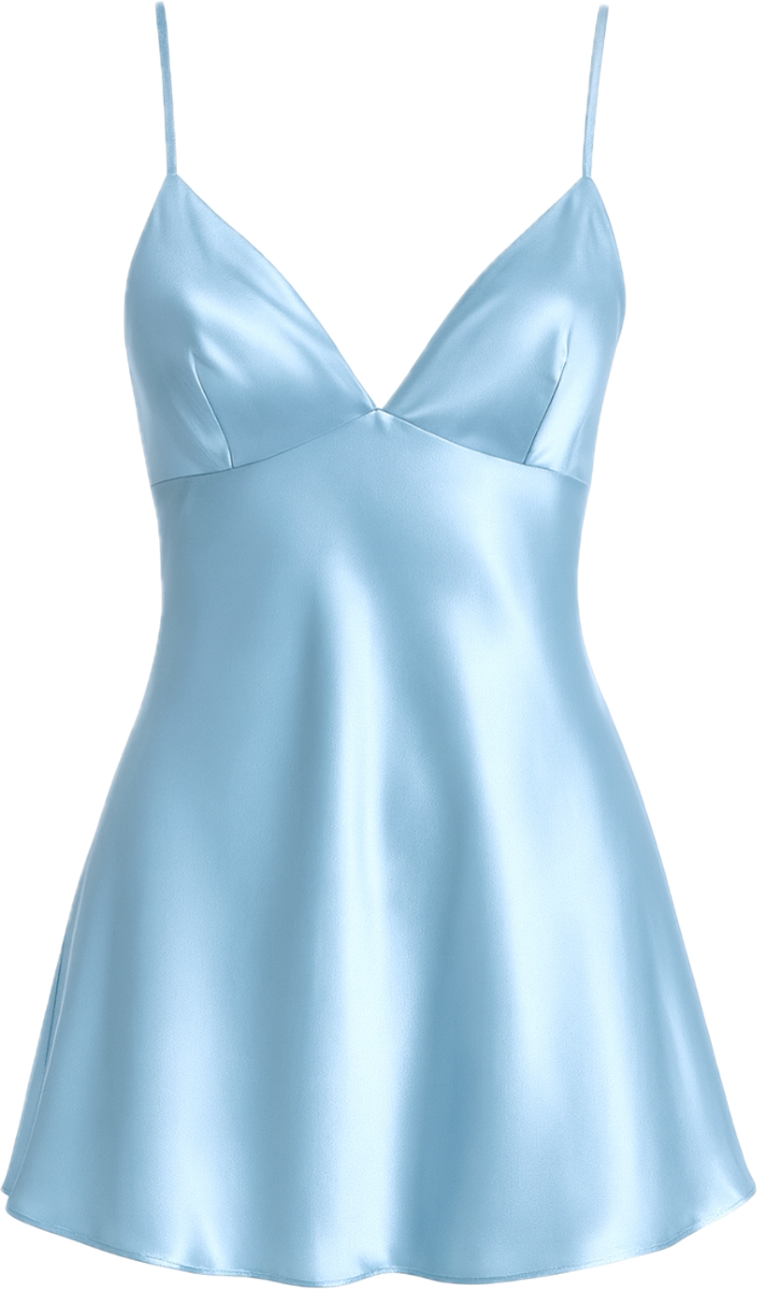 Bleue Silk Night Slip
