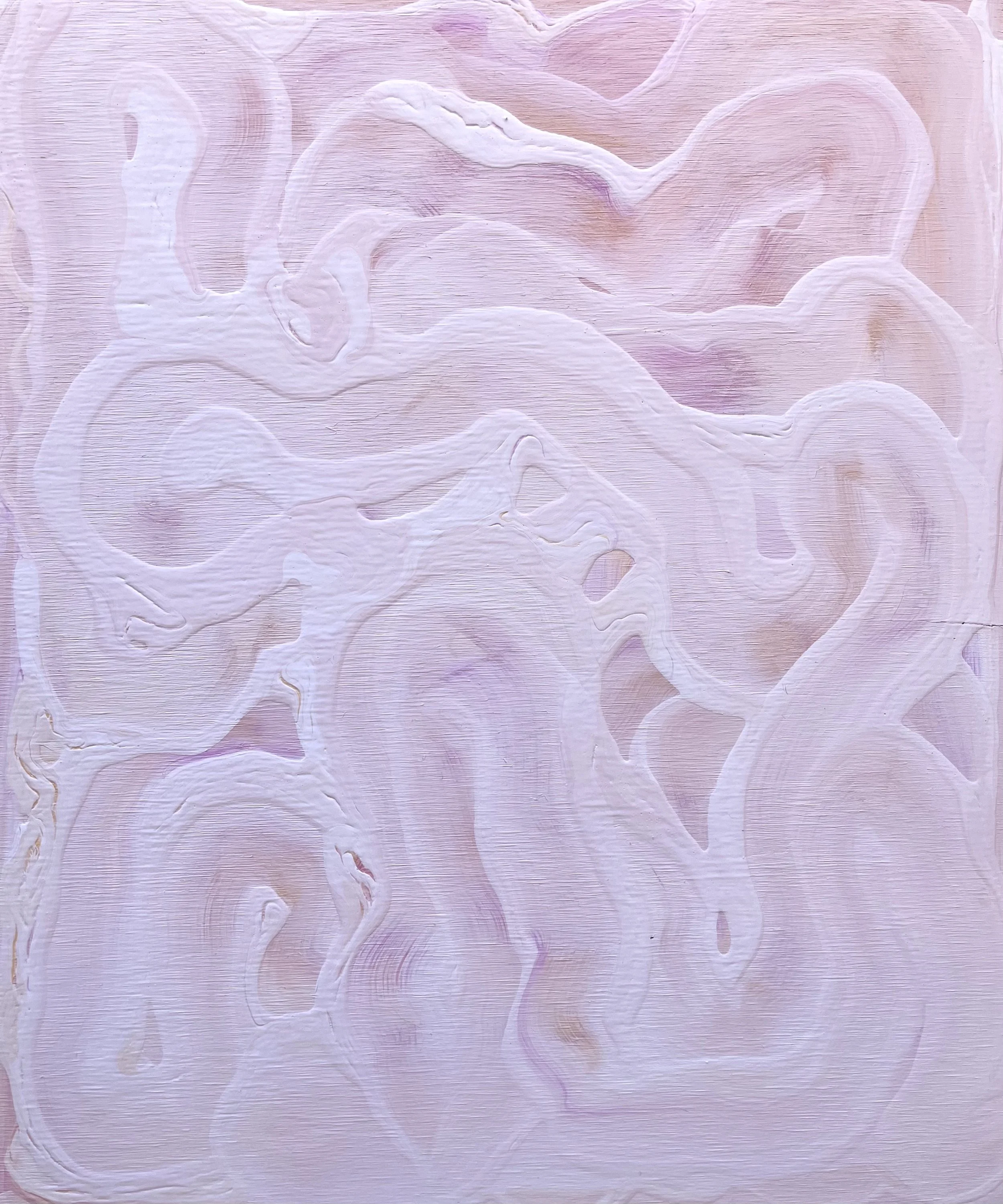 "Flow" Acrylic on Wood Panel 14" x 12"