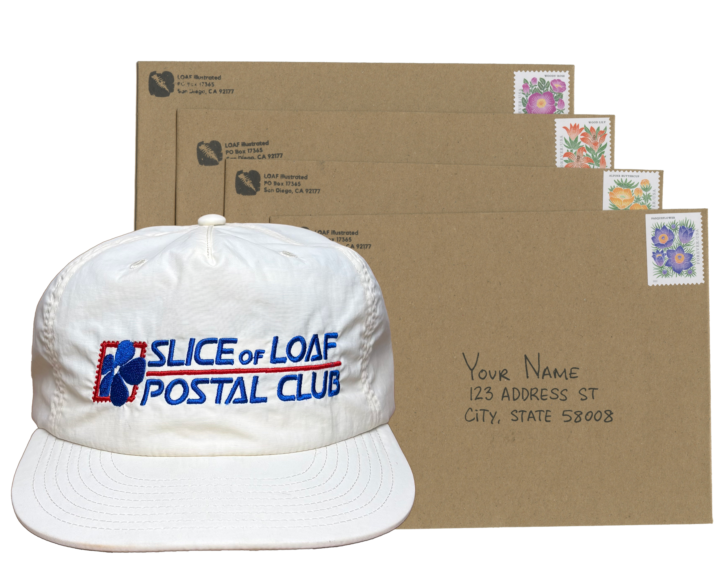 Postal Club - 4 months + hat