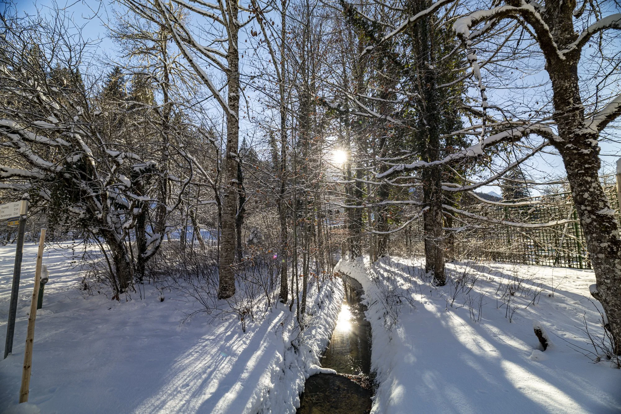 Landscape at Linderhof Palace