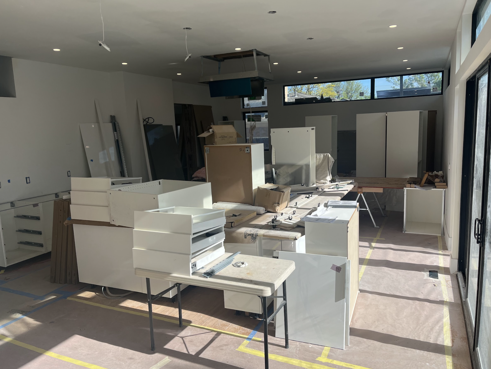 Forest St. Custom home kitchen