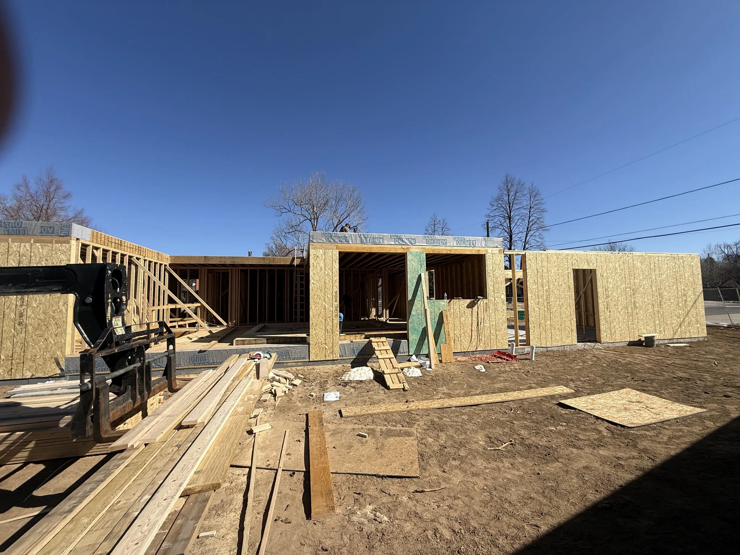 Forest st. builders custom home builders project taking shape