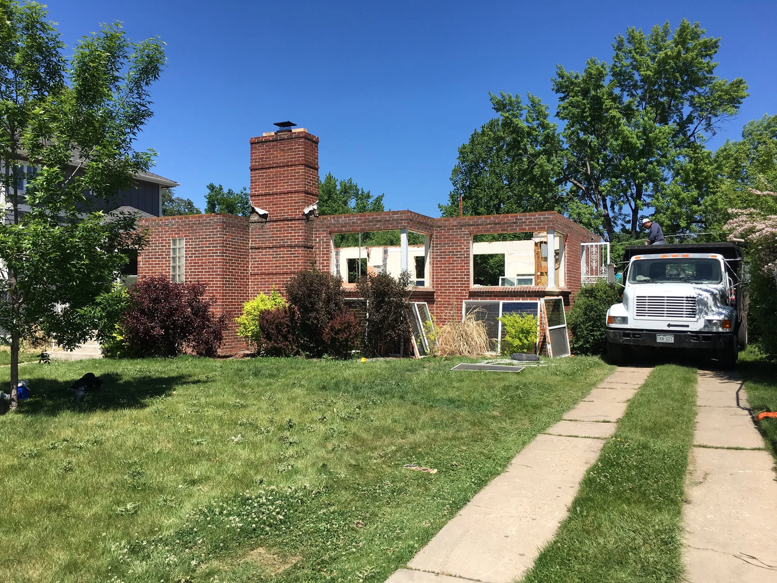 Forest St. Pop-Top Renovation in Progress