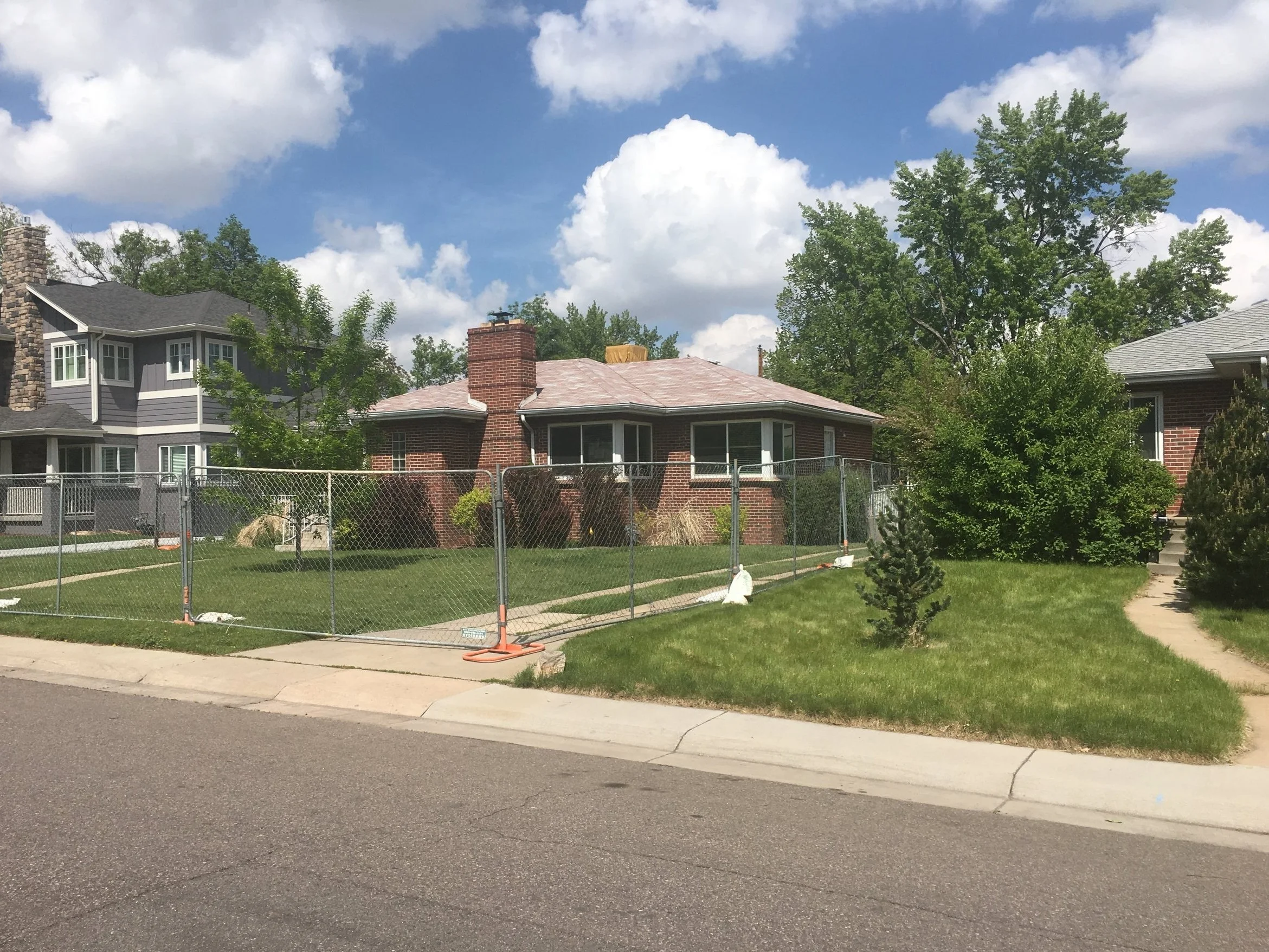 Forest St. Builders Pop-Top Renovation Before in Denver
