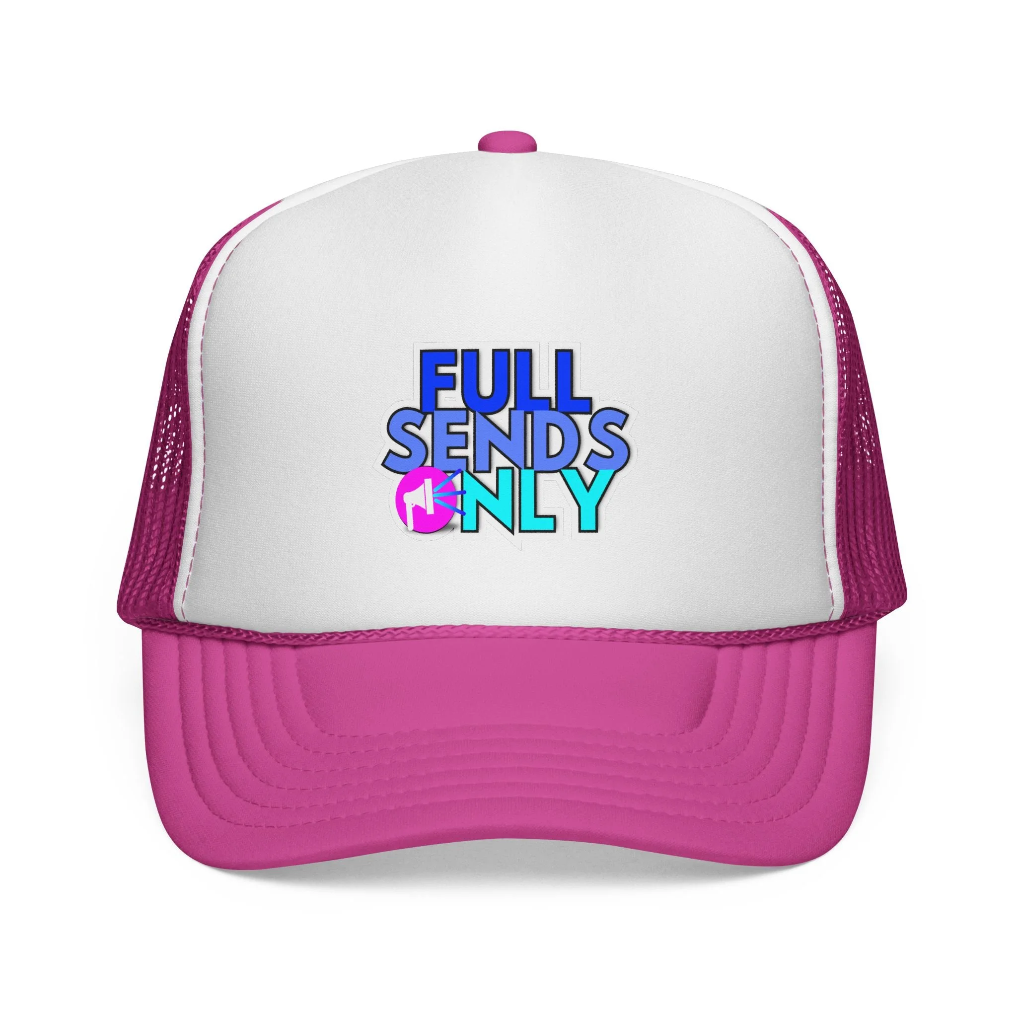 Full Sends Only - Hat, Trucker Style with Mesh Snap Back