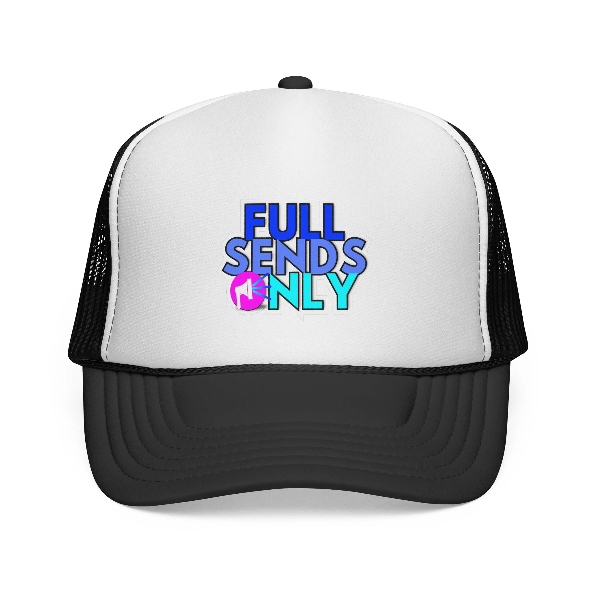 Full Sends Only - Hat, Trucker Style with Mesh Snap Back