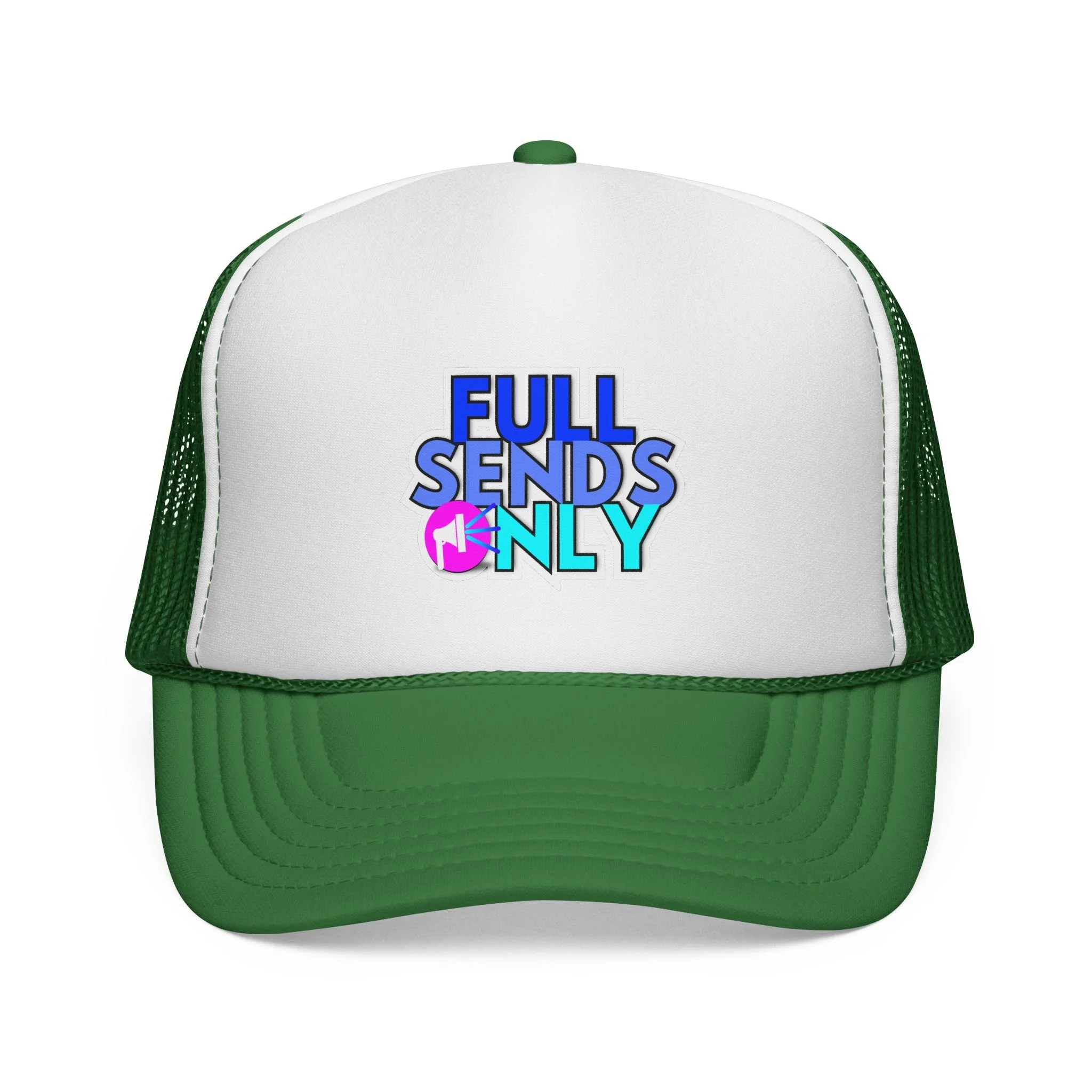 Full Sends Only - Hat, Trucker Style with Mesh Snap Back