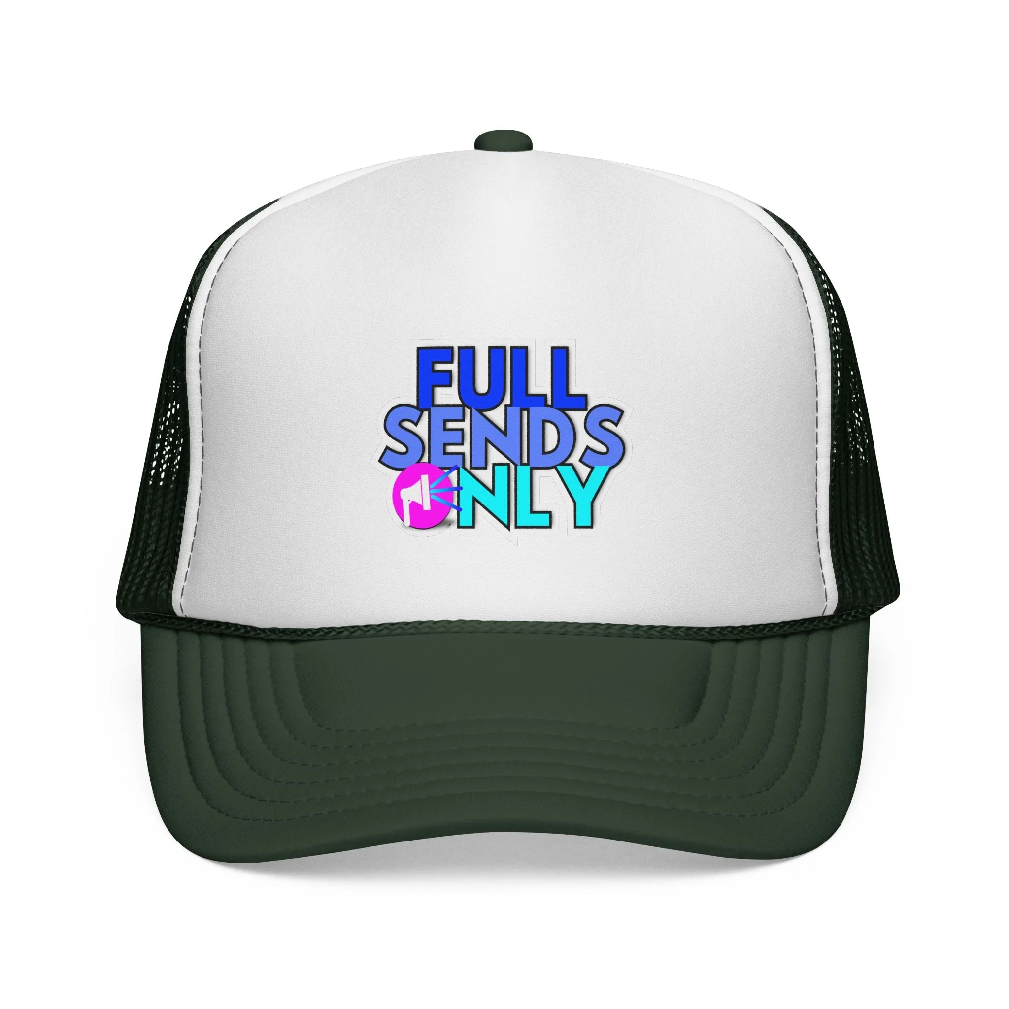 Full Sends Only - Hat, Trucker Style with Mesh Snap Back