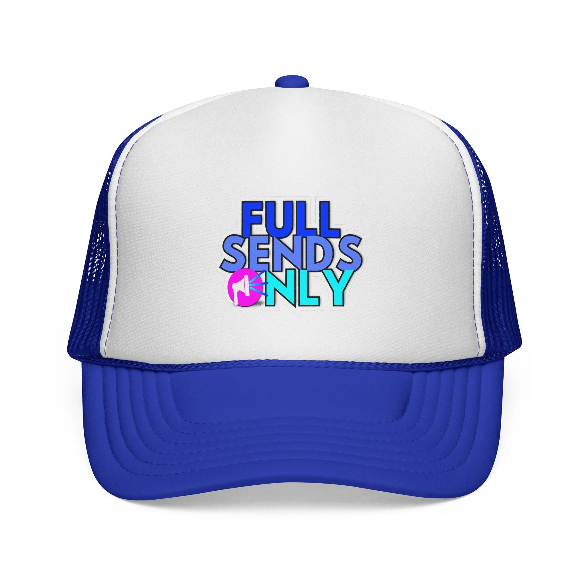 Full Sends Only - Hat, Trucker Style with Mesh Snap Back