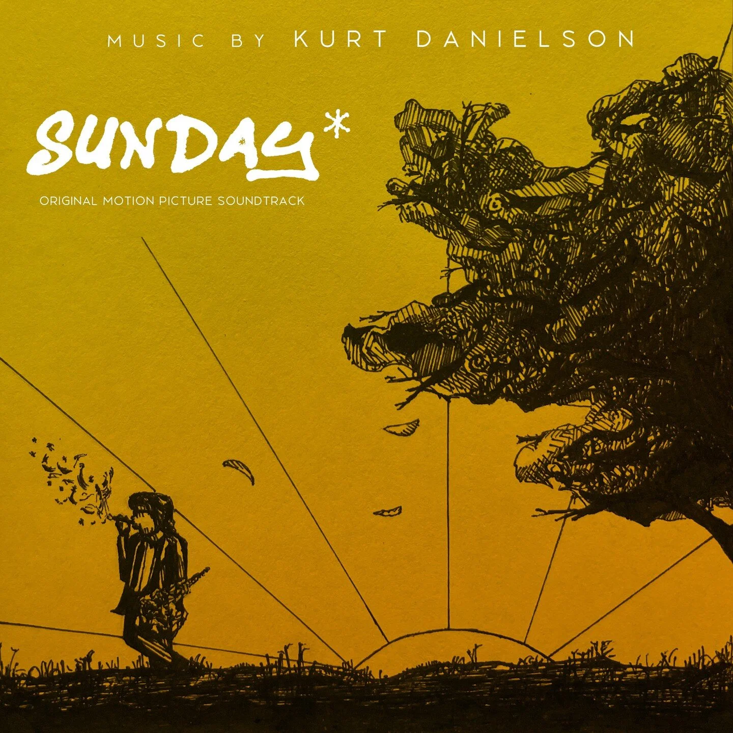ITS OFFICIAL!!!

The SUNDAY* Original Motion Picture Soundtrack is out on all major platforms. This soundtrack was written and produced by Kurt Danielson, @kurty_cat With synths and guitars Kurt created the musical landscape for the world with no sun