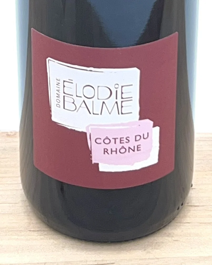 elodiebalme.rasteau.cotesdurhone.label.jpg