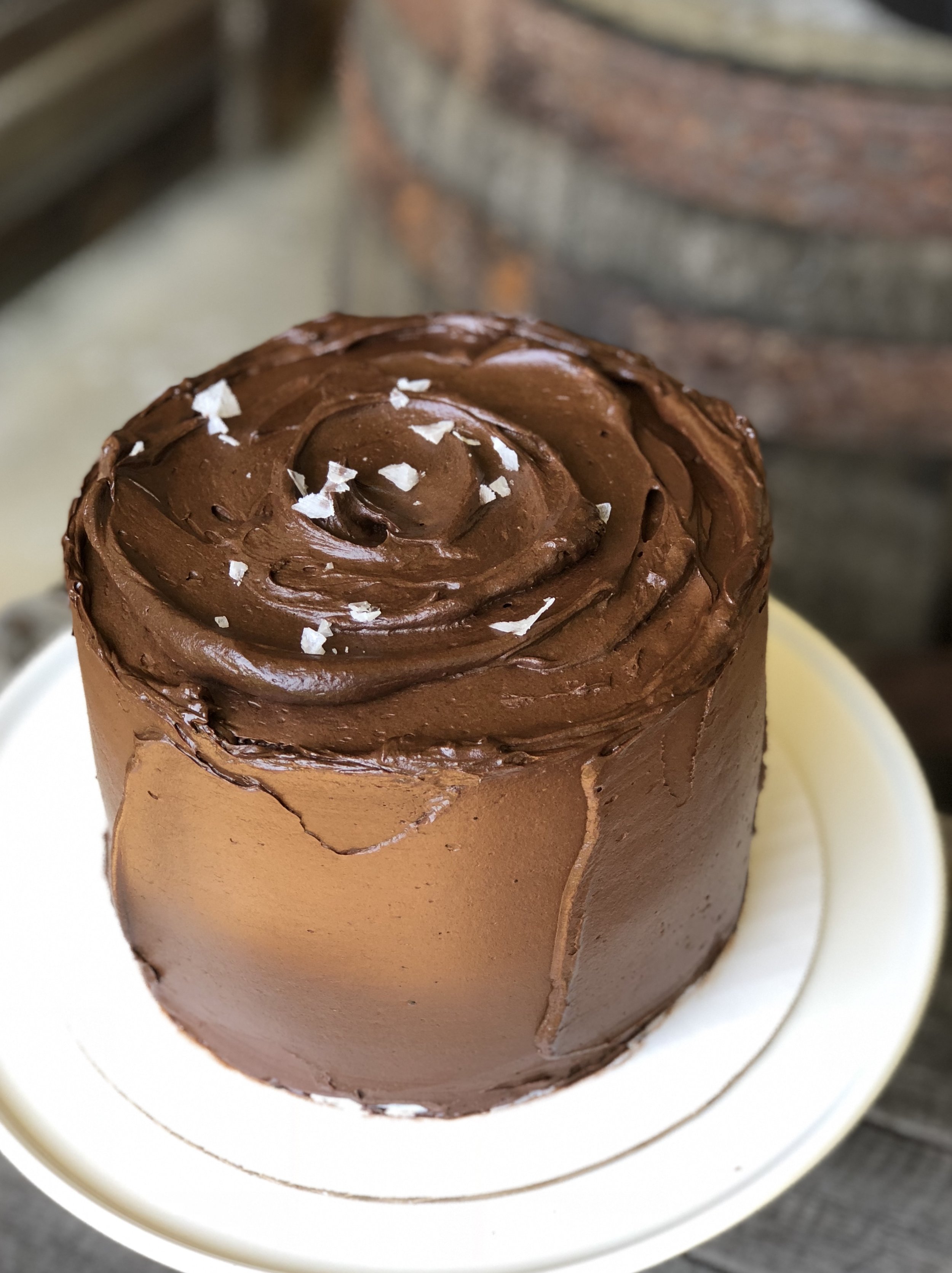 Crave Cakes | Deep Chocolate Sea Salt Cake