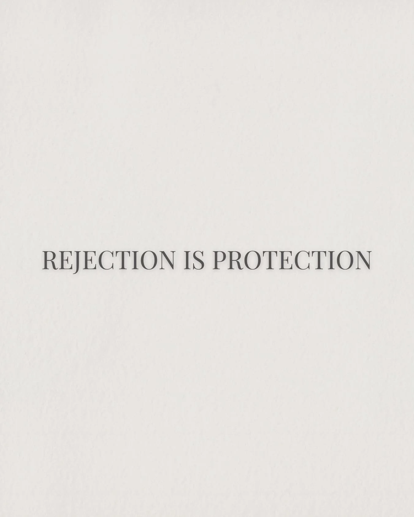 For a long time, I feel deeply hurt whenever someone or something rejected me. It felt personal, like an attack on my worth. But over the years, I&rsquo;ve learned to trust the universe, or myself, or my intuition - whatever you choose to call it. Th