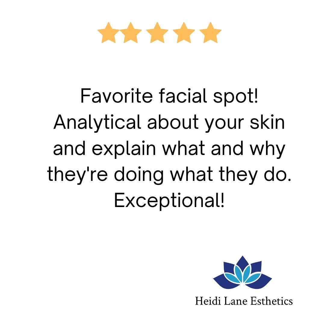 💕 Client testimonial.🙏
#heidilaneesthetics #boiseeathetician #boisefacials