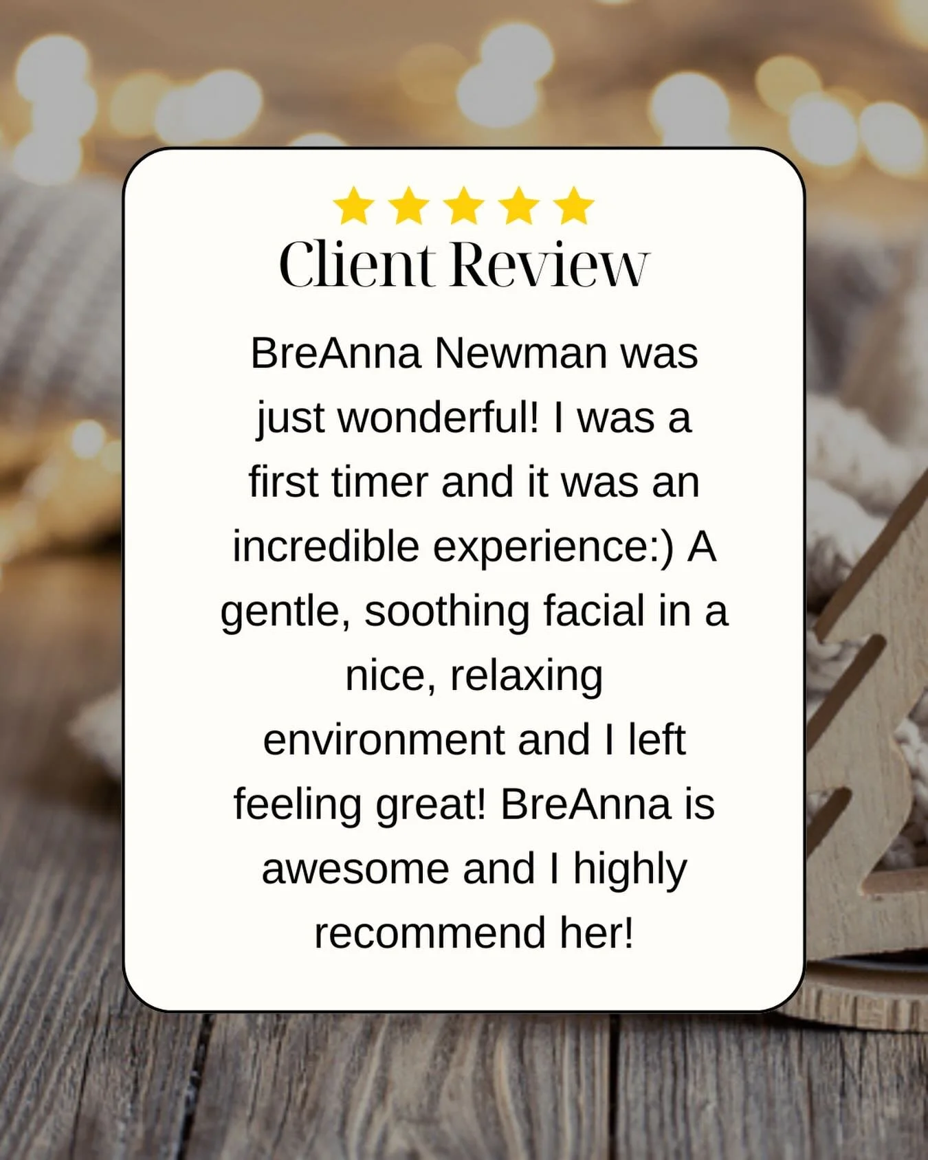 Client review 🙏💕 

#heidilaneesthetics #boiseesthetician #downtownboise #boisefacial #epicurendiscovery