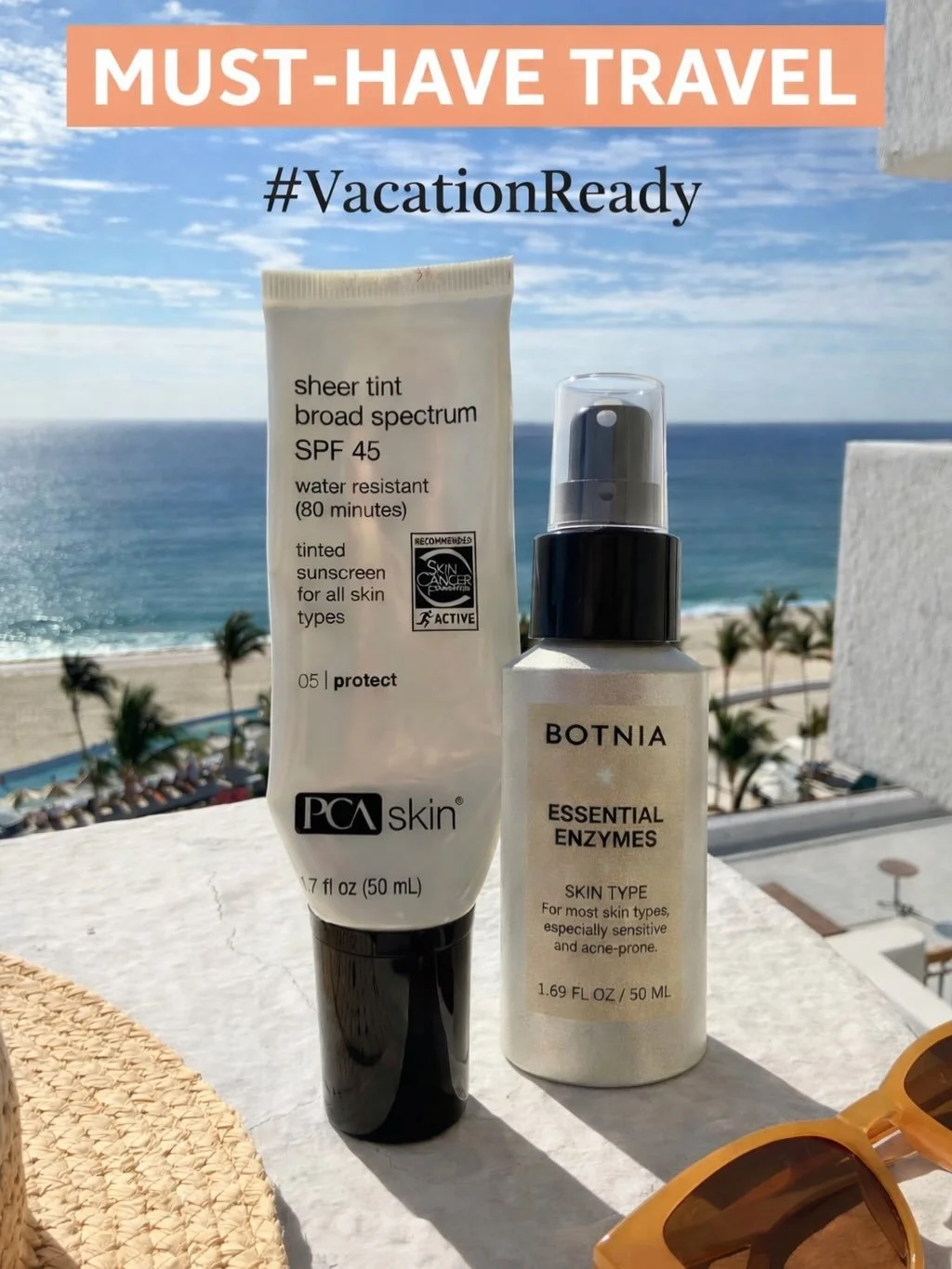 Easy Routine 💕 Multi-tasking products ✨ Sun ready skin ☀️Our Favorites for travel ✈️

Purchase your travel skincare essentials through our shop page and receive an Epicuren discovery travel size moisturizer gift with purchase 💕 while supplies last 