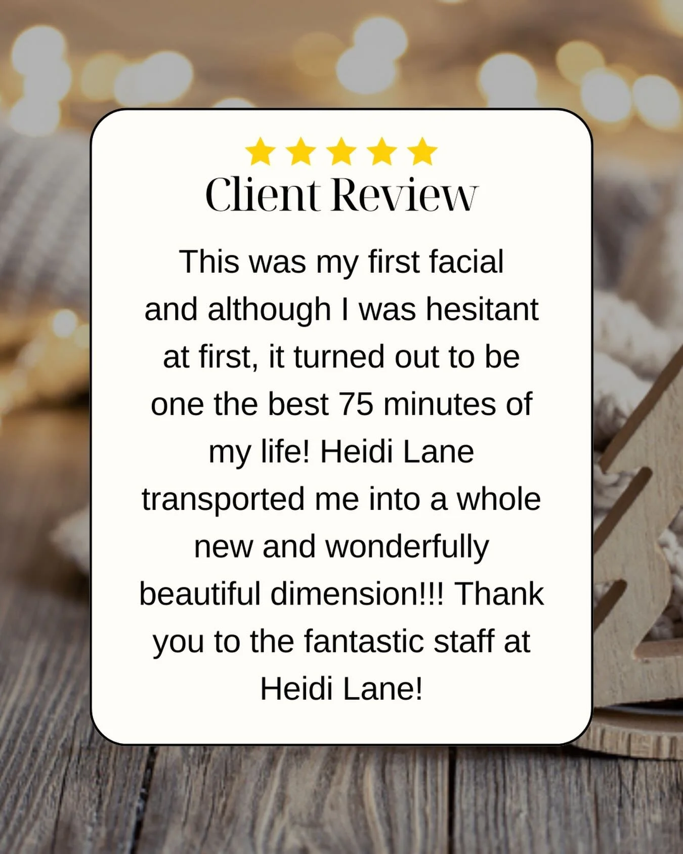 Love this gentleman's review 💕 

Valentine's Day is Saturday and we still have a few openings left 😍 Get your facials on the books today!

#heidilaneesthetics #boisefacials #boiseskincare #boise #boiseesthetician