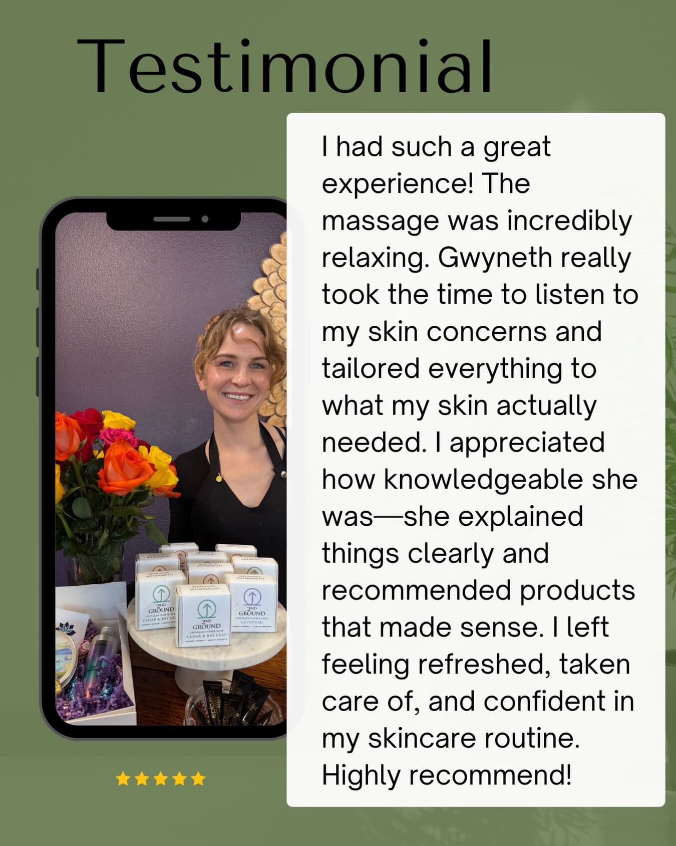 💕 New Esthetician-spotlight ⭐️⭐️⭐️⭐️⭐️ 

Book your spring facial today 🌸

#heidilaneesthetics #boisefacial #boisebench #boiseesthetician #boisemassage