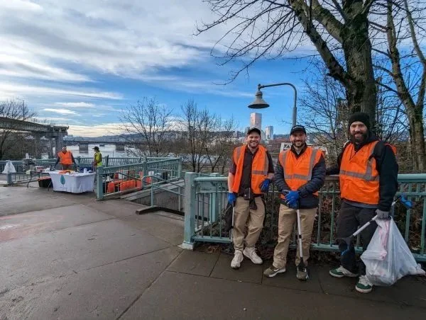 Peace Memorial Park / Lloyd EcoDistrict Cleanup – February