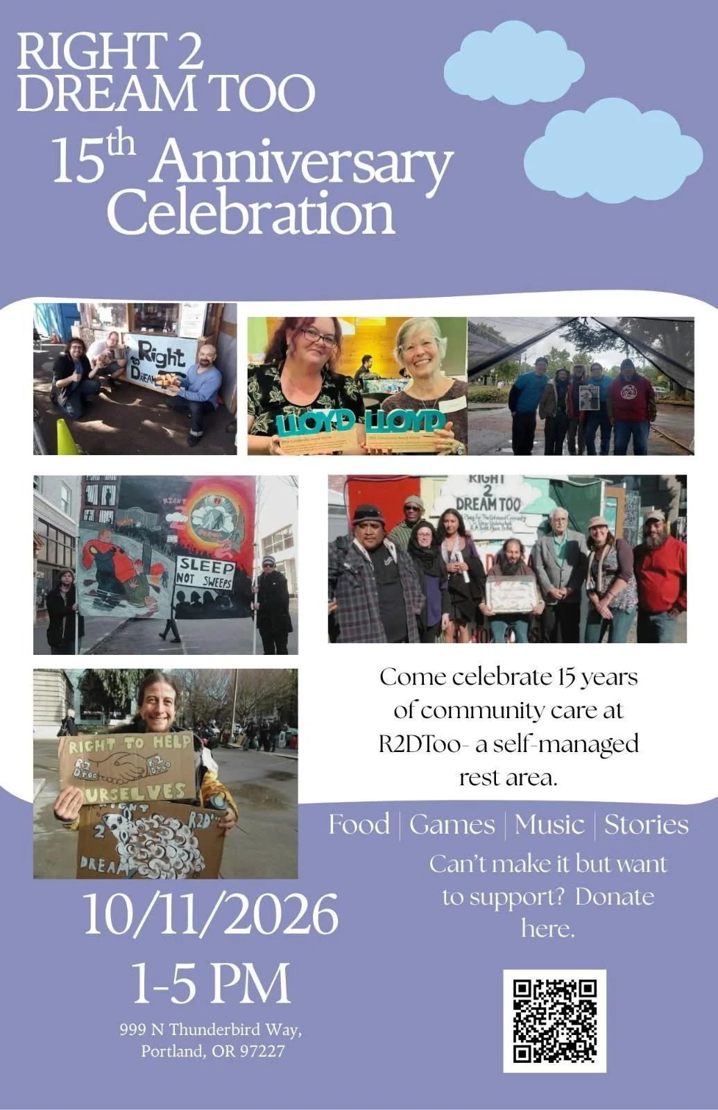 Right 2 Dream Too 15th Anniversary Celebration