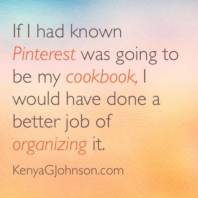 Pinterest Recipes: A Needle in a Haystack...