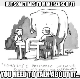 The Elephant in the Blog Room...