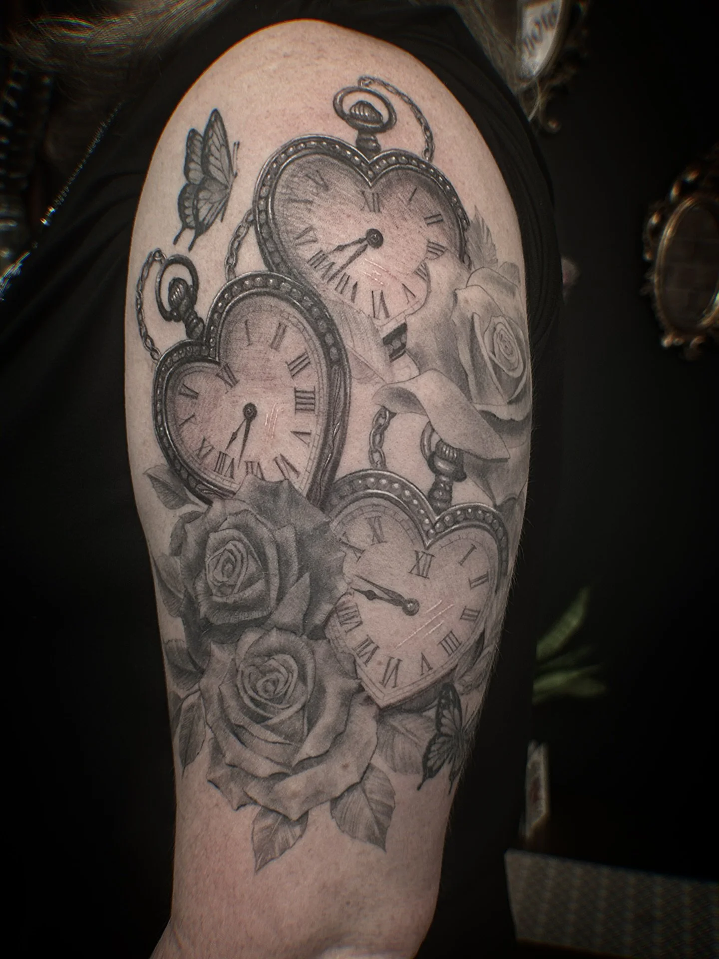 I can&rsquo;t wait to add more! Thank you so much for getting this meaningful tattoo @vanquinto_a - love our sessions together. I want more!