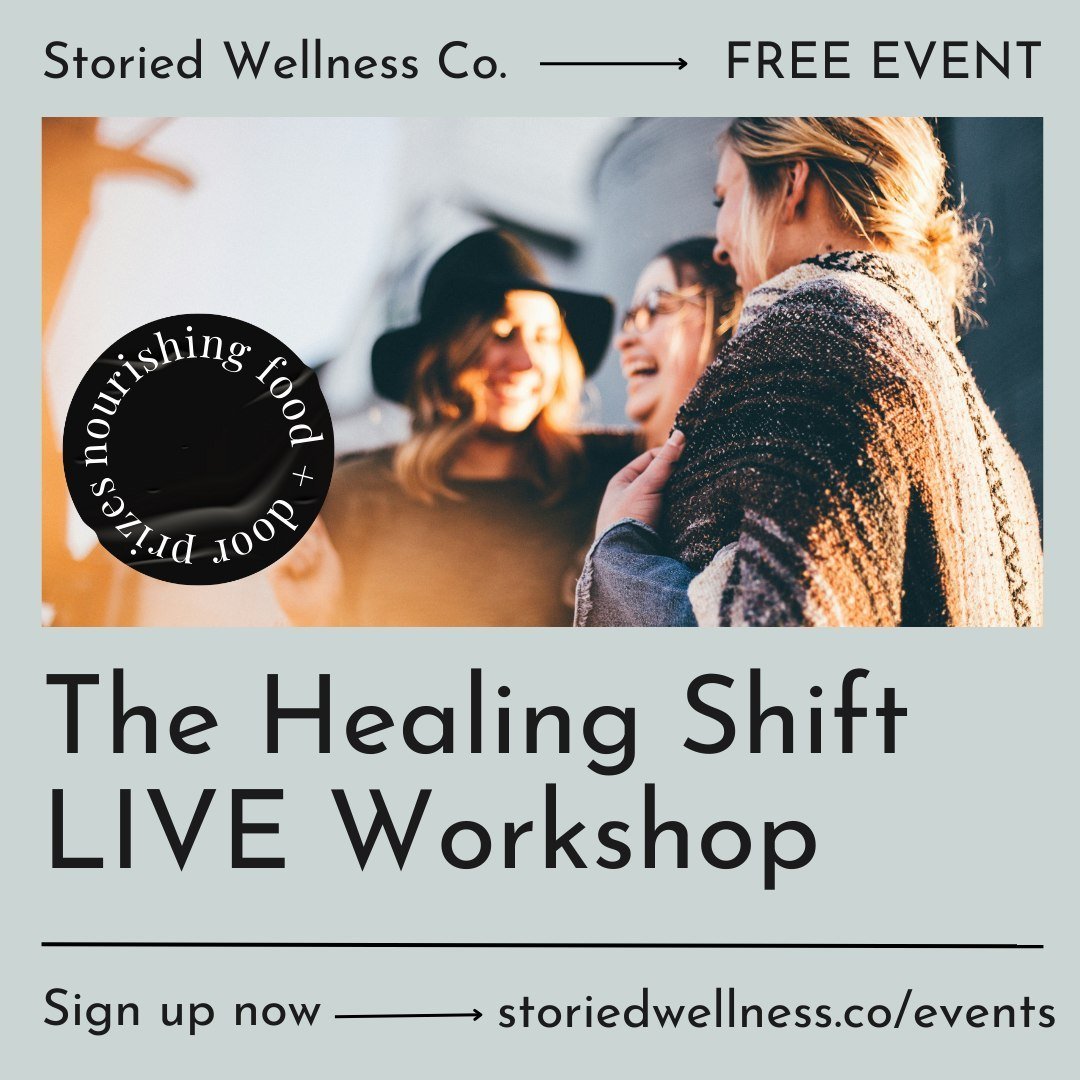 You're invited to my FREE upcoming workshop!

Come join The Healing Shift Masterclass in the first ever in-person event hosted by @storiedwellnessco. 

Monday May 13th 6:30-7:30pm
Village Family Chiropractic Community House
📍717 Graves St. Kernersvi