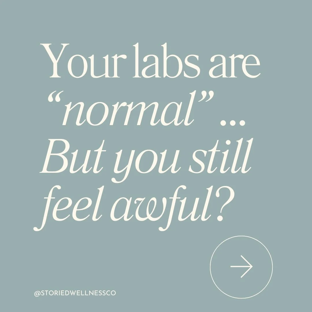 If &lsquo;you&rsquo;re fine&rsquo; was an actual diagnosis&hellip; half my clients would still be suffering.

If your doctor only runs the &ldquo;standard panel,&rdquo; you&rsquo;ll get a snapshot &mdash; not the full story.

That&rsquo;s why you can