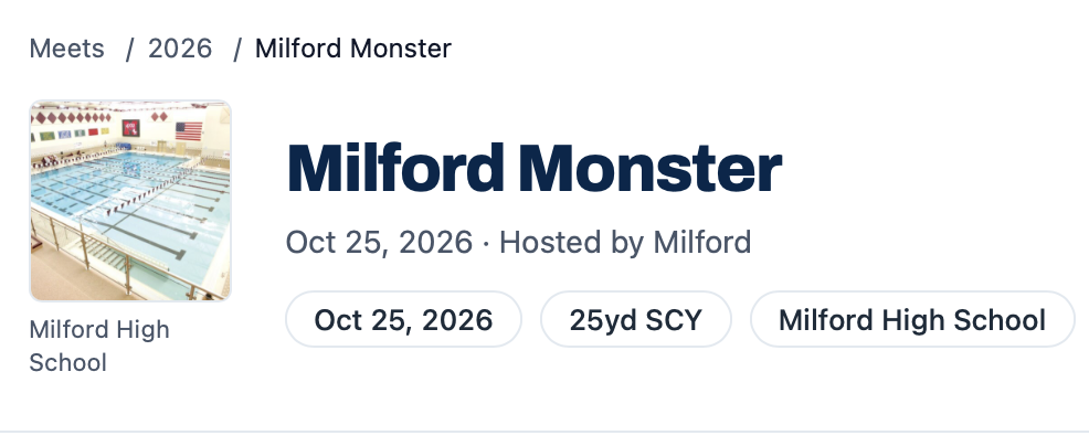 Milford Monster (SCY)