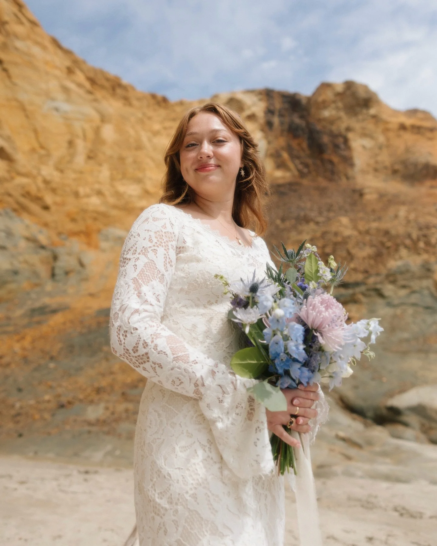 Moments from Paris &amp; Brady&rsquo;s wedding portraits at Cape Kiwanda. &mdash; At one point in my career I was so scared to shoot in direct sunlight! 👻☀️ Like avoid it at all cost! But boy I glad to have been pushed out of my comfort zone cause I