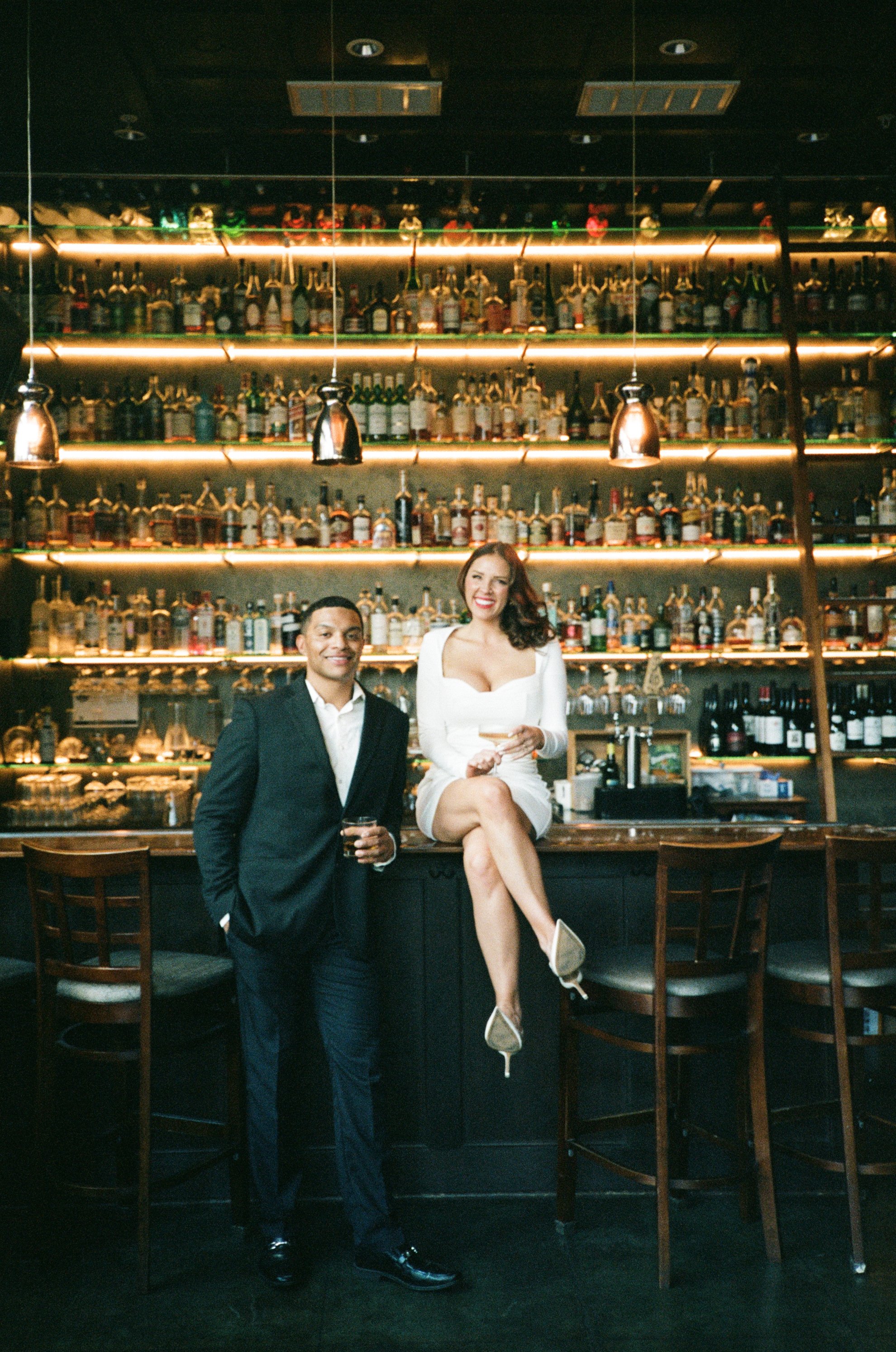 Engagement at Alchemy Bar - Ashland, OR