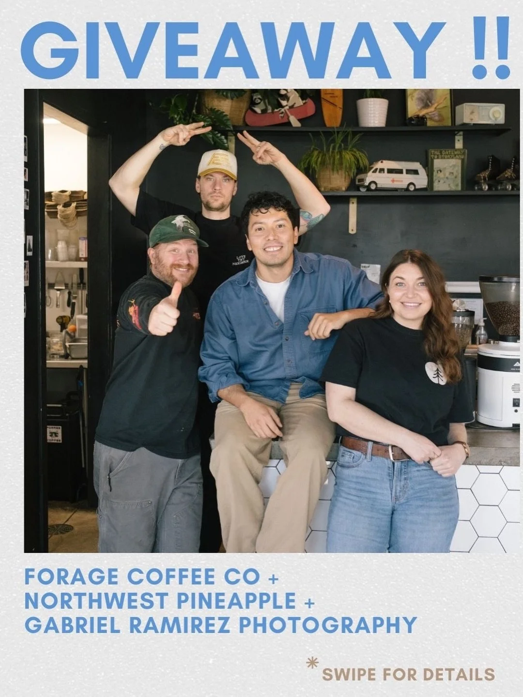 What&rsquo;s better than Daylight Savings on March 8th&hellip;? Daylight Savings +&nbsp;&nbsp;a Giveaway with some of your favorite Southern Oregon Small Businesses! 

What you&rsquo;ll win:
☕ &mdash; $25 Gift Card to Forage Coffee + Bag of Coffee + 
