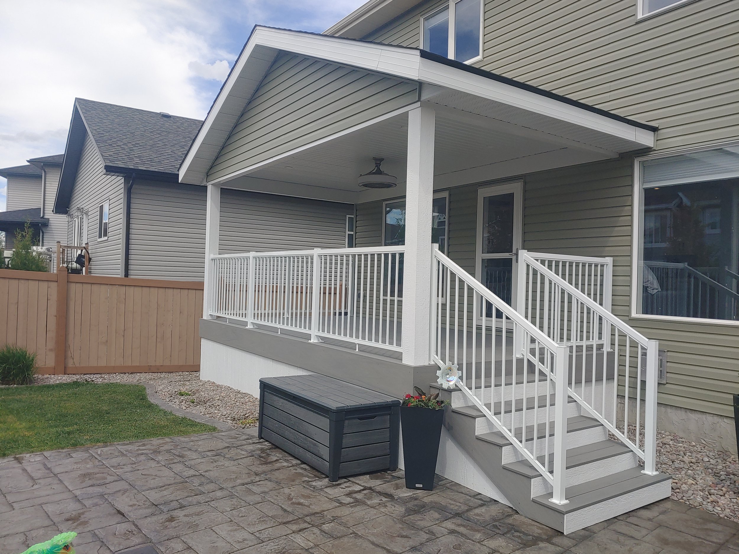 Deck addition