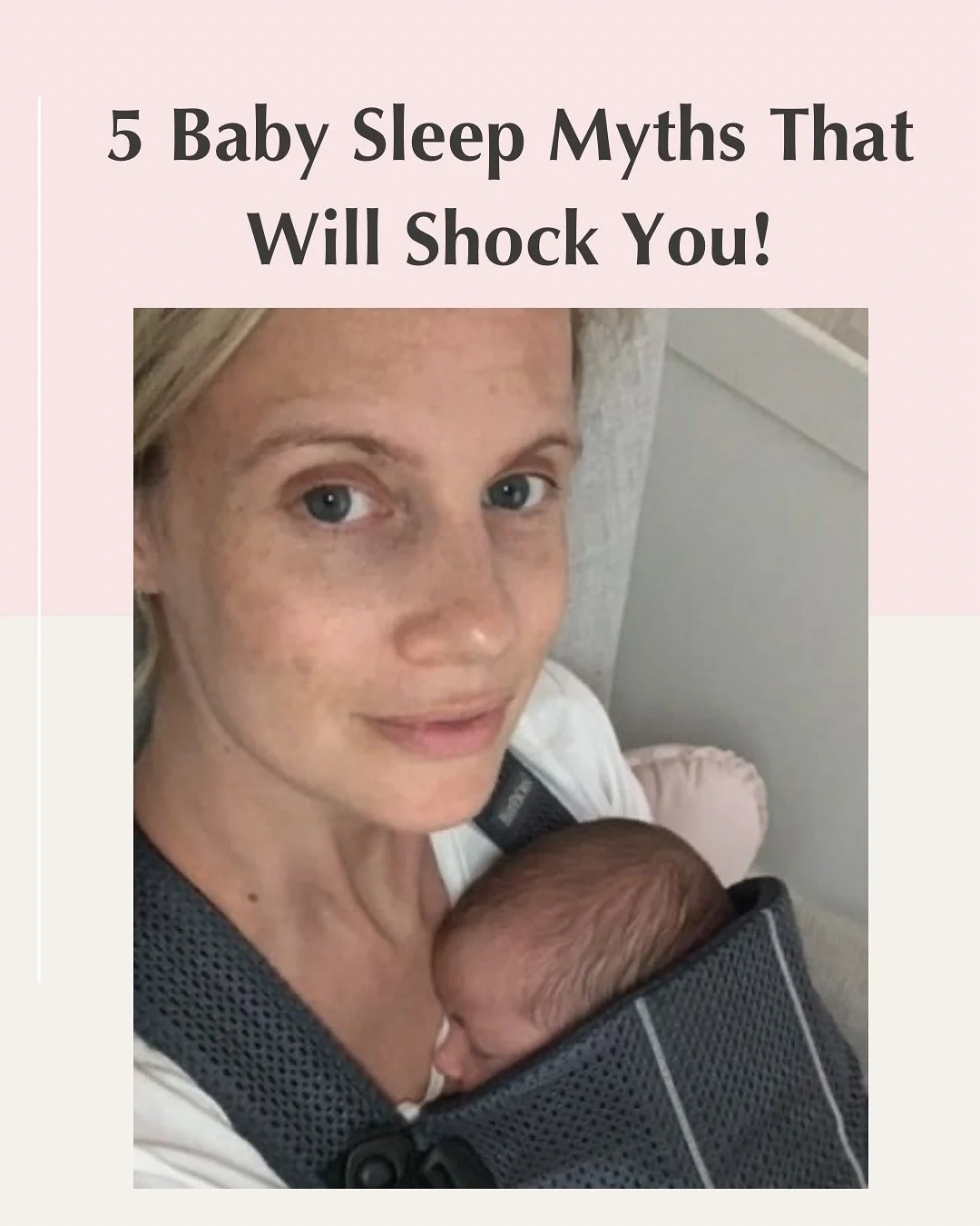 5 baby sleep myths that&rsquo;s will shock you! 

Hi im Susan, I am a baby and toddler sleep coach and a mum of two - follow me for all your baby and toddler sleep tips @tiny_dreamerssleep 💕

As a sleep coach its so frustrating when I see all the mi