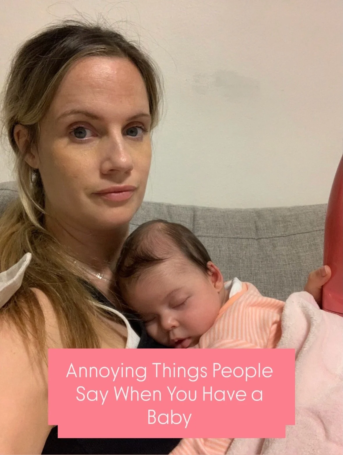 Honestly&hellip; no one warns you about the comments that come with having a baby 😅

&ldquo;Sleep when the baby sleeps&rdquo; &mdash; oh sure, I&rsquo;ll just ignore everything else in life 🙃
&ldquo;Enjoy every moment&rdquo; &mdash; even the 3am me