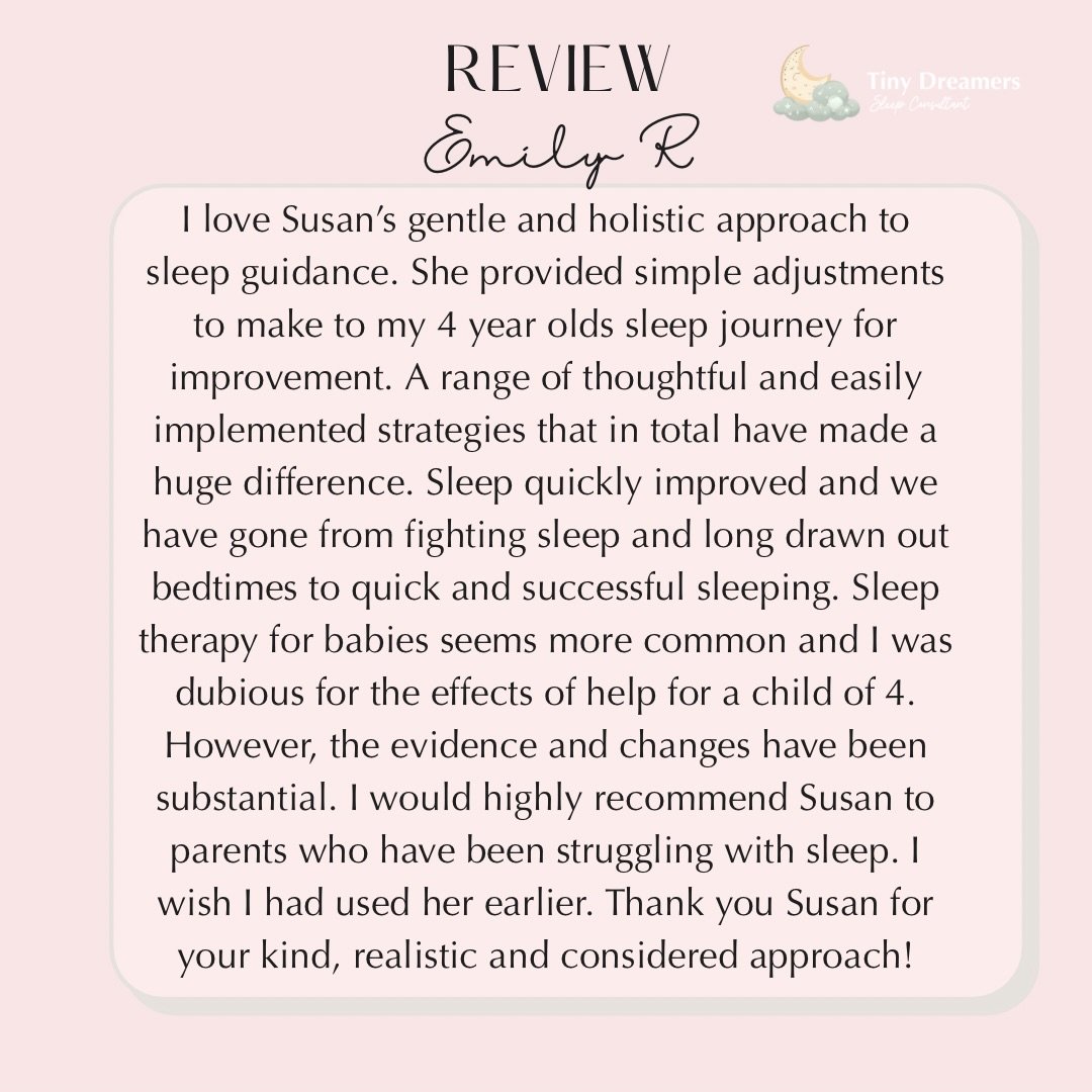 ✨ Review ✨

This is why I love my job supporting familes giving them the tools to be the expert in their little ones sleep! 

From Newborn - 4 years, and when I see reviews like this I want to help more families get their sleep back! 

Struggle with 