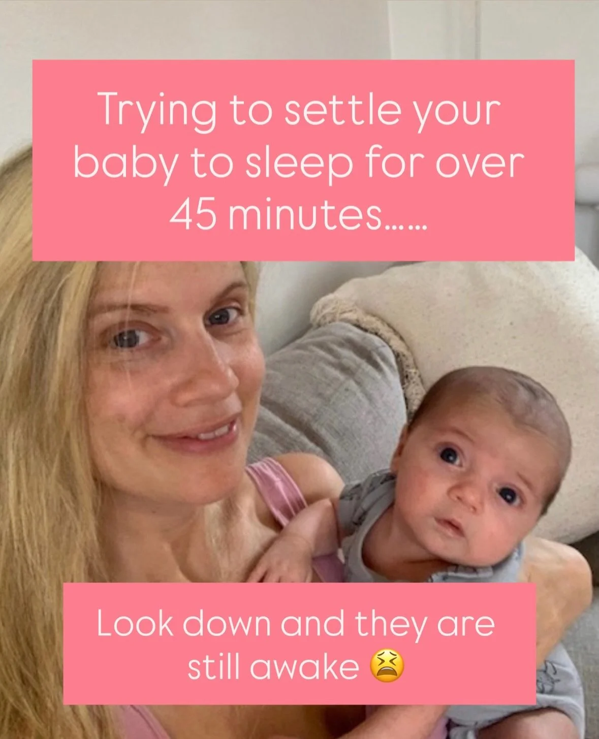 For more bedtime battle tips and sleep advice, follow us @tiny_dreamerssleep !

Ha ha, who can relate to this? 🤣🤣 I remember trying to get Lily to sleep, checking to see if she was finally out, only for her to look back at me wide awake 🙈🤣&mdash;