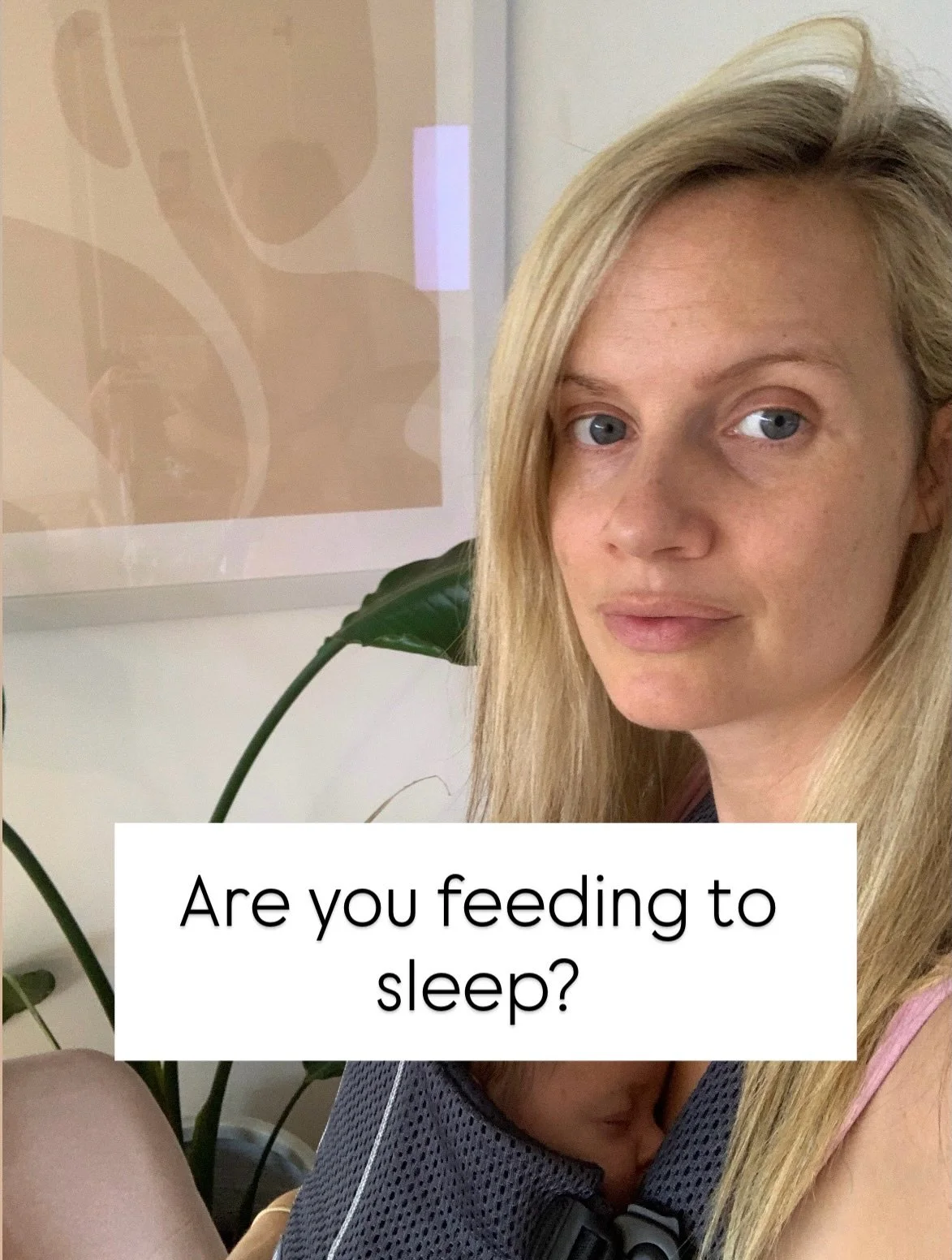 Feeding to sleep? 💤 

Hi my name is Susan I am a holistic baby and toddler sleep coach and a mum of two - follow me for all your sleep tips @tiny_dreamerssleep 

If you feed to sleep 💤 and you are happy than keep doing what you are doing? One day y