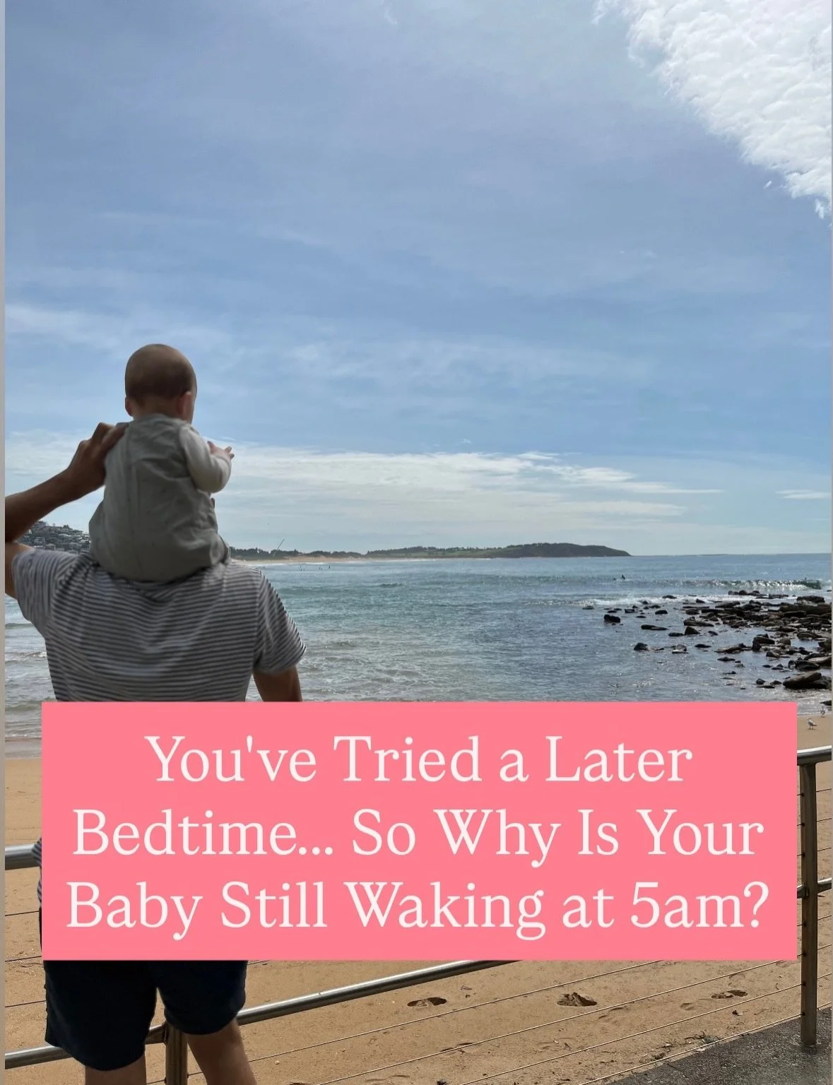 😩 Dreading those 5 AM wake-ups?
When your baby or toddler starts the day before 6 AM, it can throw the whole family off. The good news? Early rising is common and fixable! 🙌

As a baby and toddler sleep consultant, I help families uncover the root 